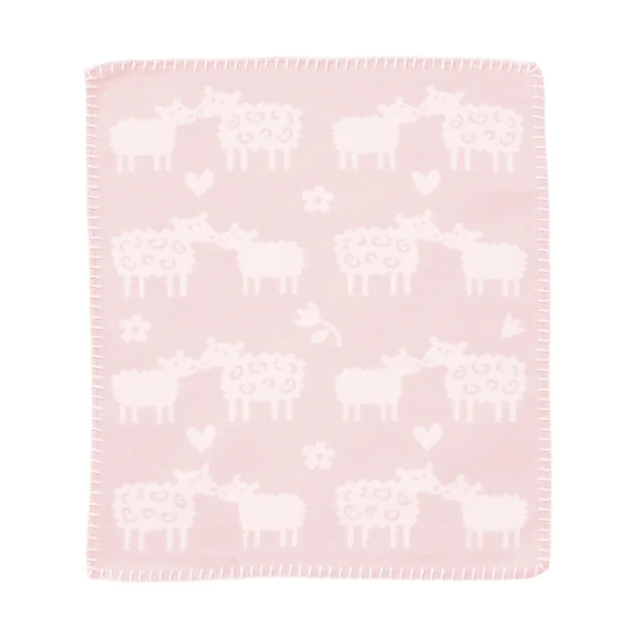 Bää κουβερτάκι παρηγοριάς - Soft pink, 34x40 εκ. - Klippan Yllefabrik