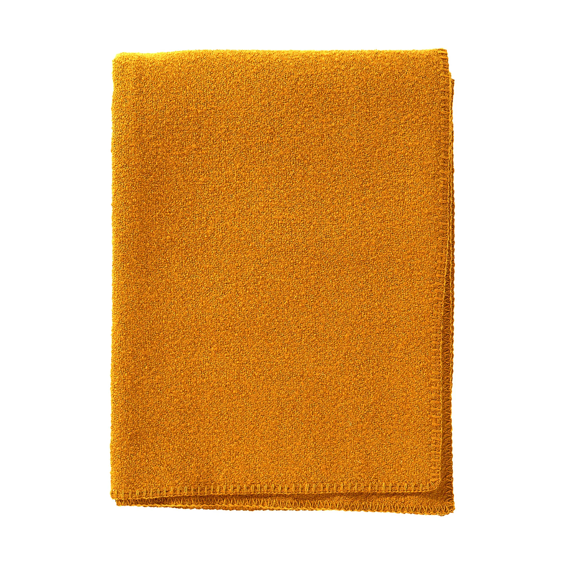 Bouclé μάλλινη κουβέρτα 140x200 εκ., Ochre Klippan Yllefabrik