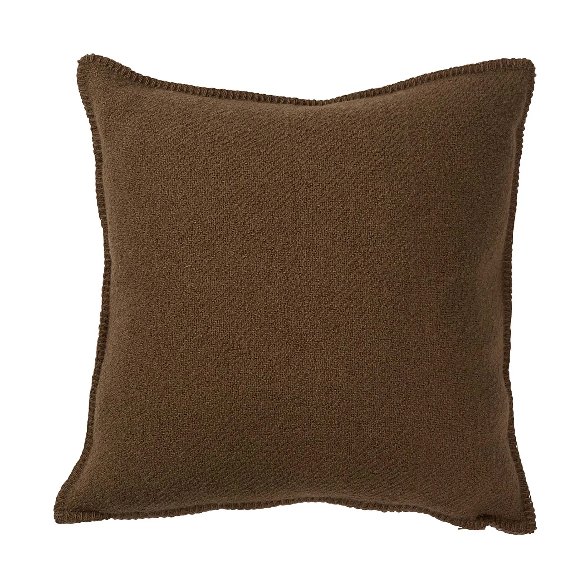 Bouclé μαξιλαροθήκη 45x45 εκ., Mocha mousse Klippan Yllefabrik