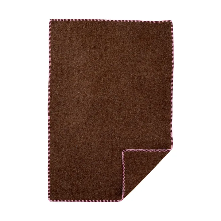 Cozy παιδική κουβέρτα - Walnut-pink, 65x90 εκ. - Klippan Yllefabrik