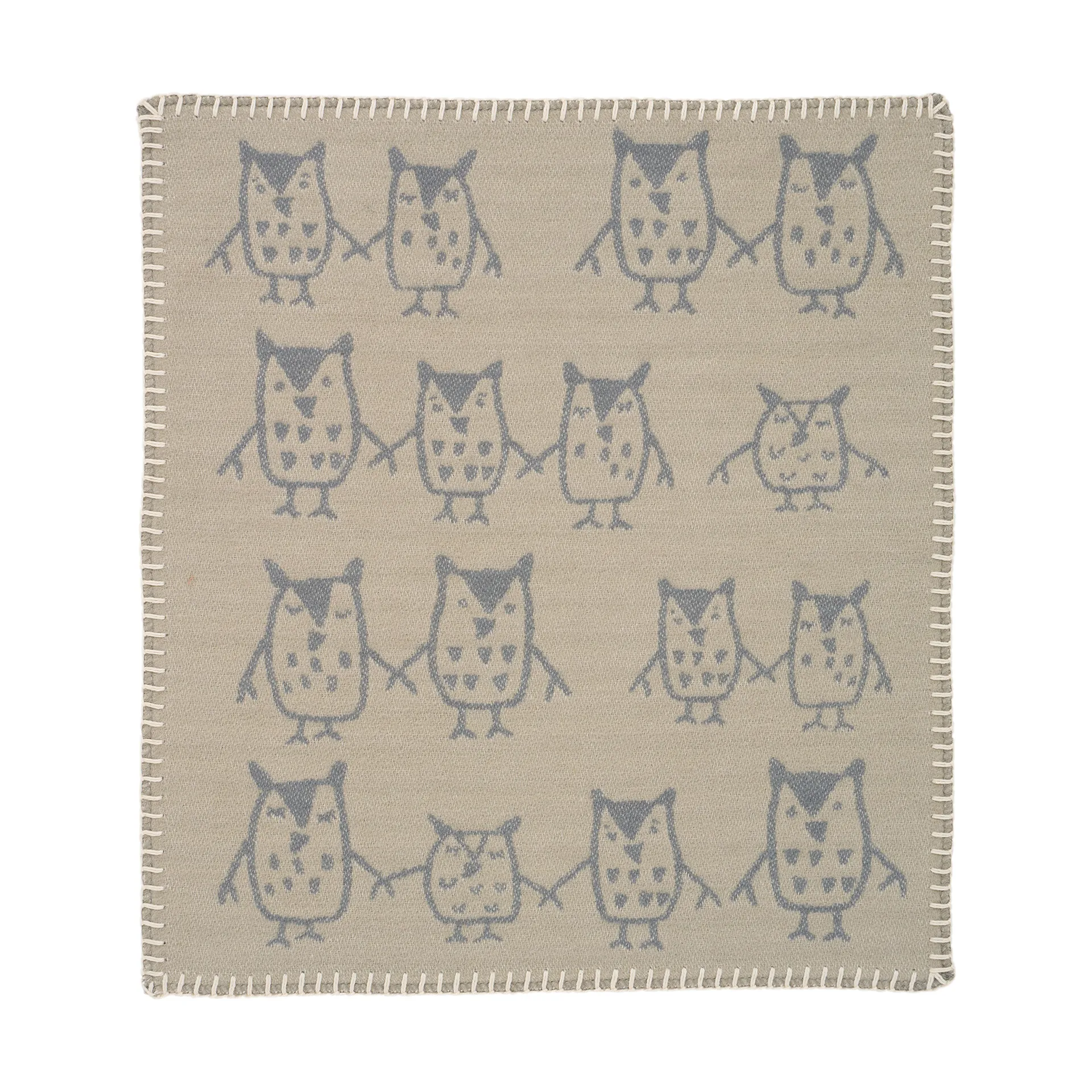 Κουβερτούλα Hand in hand 34x40 εκ., Greige Klippan Yllefabrik