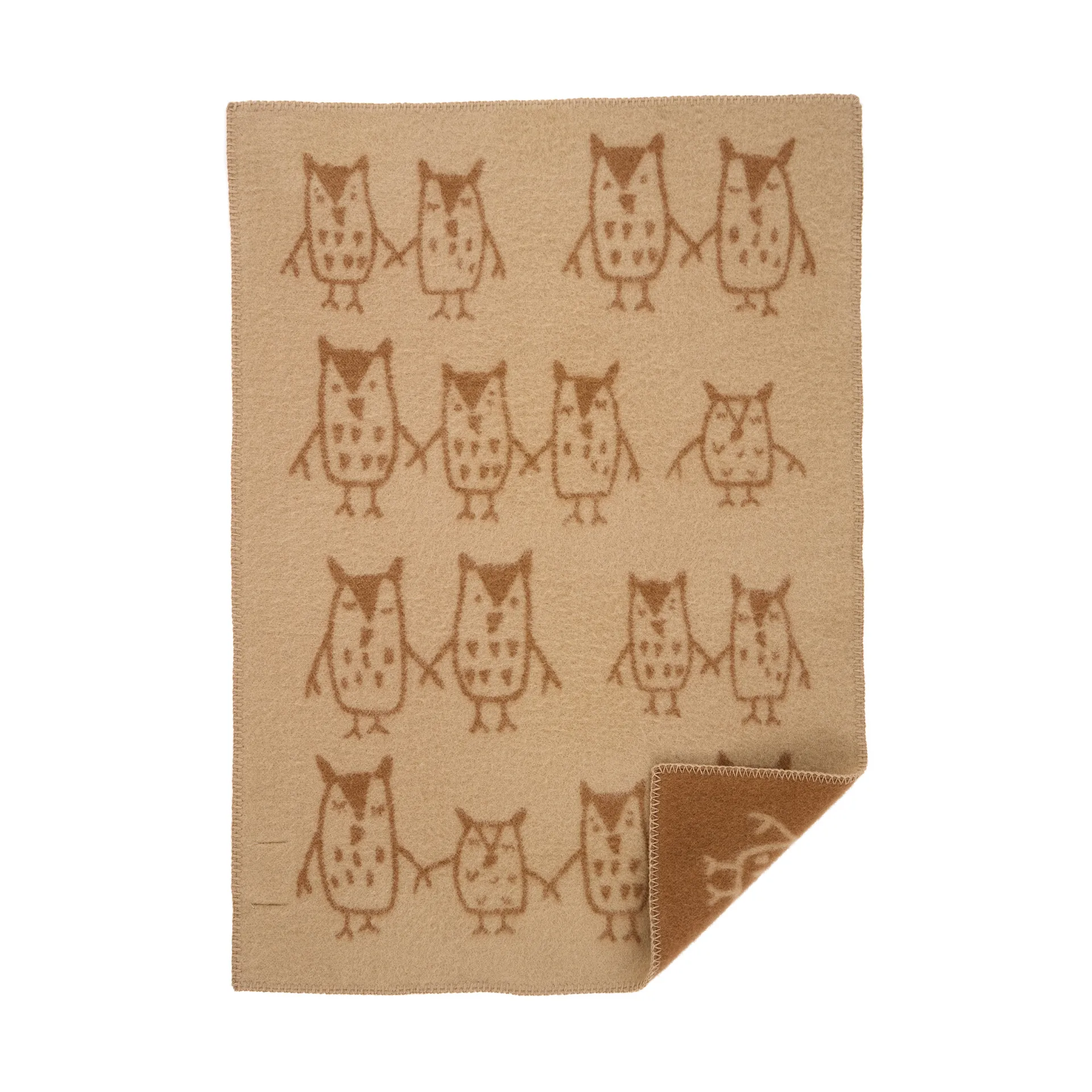 Hand in hand παιδική κουβέρτα 65x90 εκ., Taupe Klippan Yllefabrik