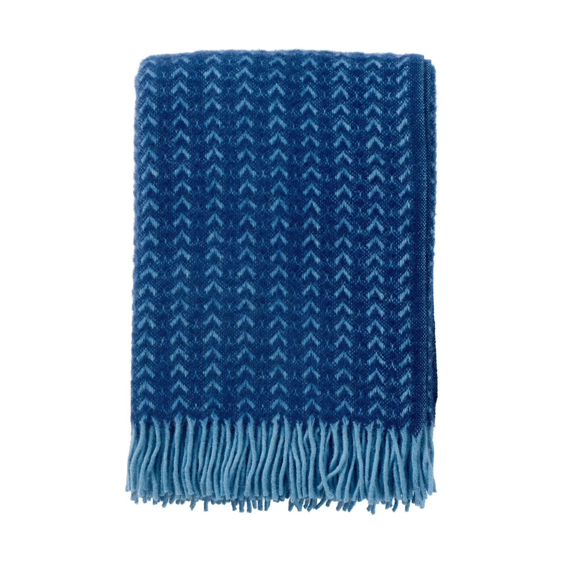 Ilse μάλλινη κουβέρτα 130x200 εκ., Blue-aqua Klippan Yllefabrik
