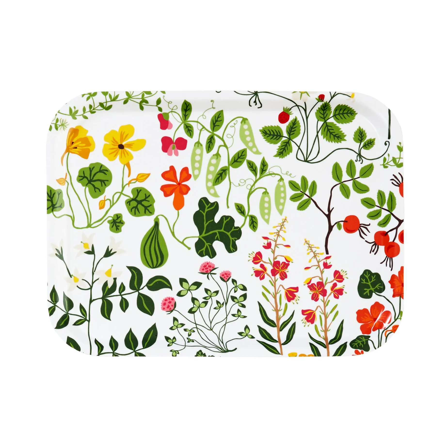 Leksand δίσκος 20x27 cm, λευκό Klippan Yllefabrik