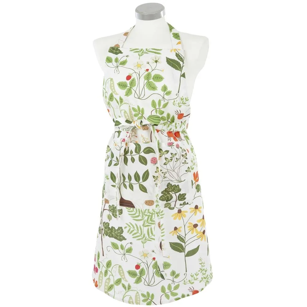 Leksand ποδιά, λευκό Klippan Yllefabrik