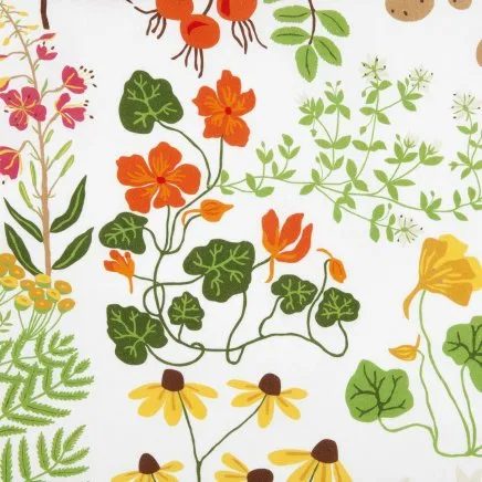 Leksand ύφασμα, λευκό Klippan Yllefabrik