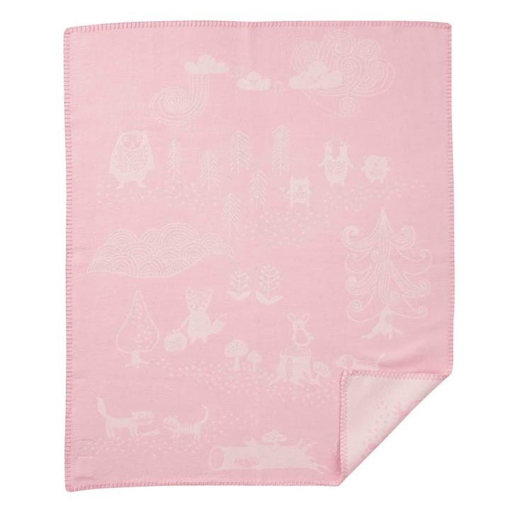 Little bear παιδική κουβέρτα - ροζ - Klippan Yllefabrik
