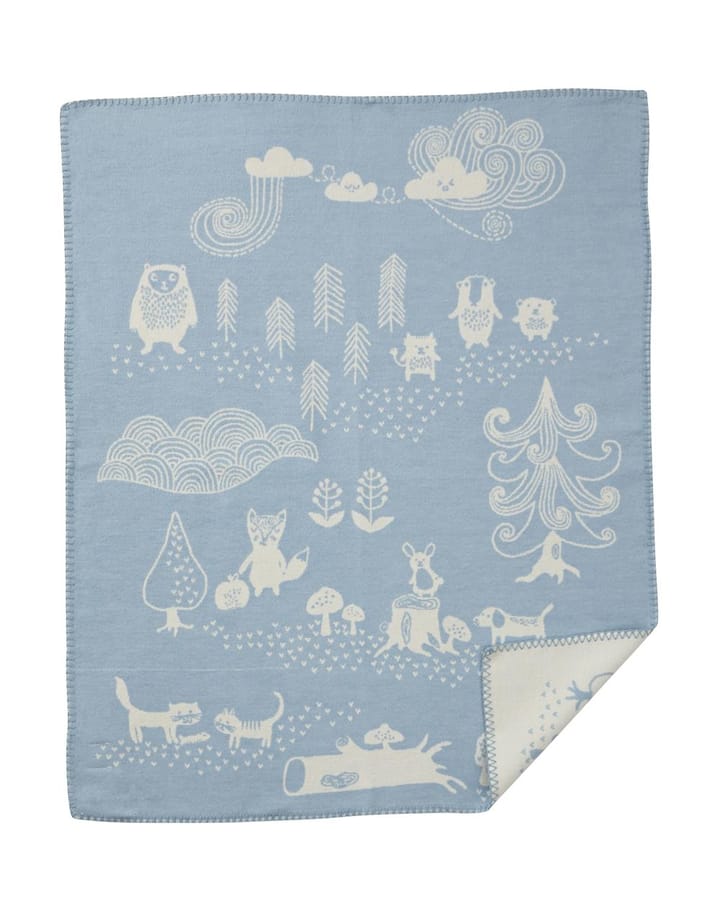 Little bear παιδική κουβέρτα - μπλε - Klippan Yllefabrik