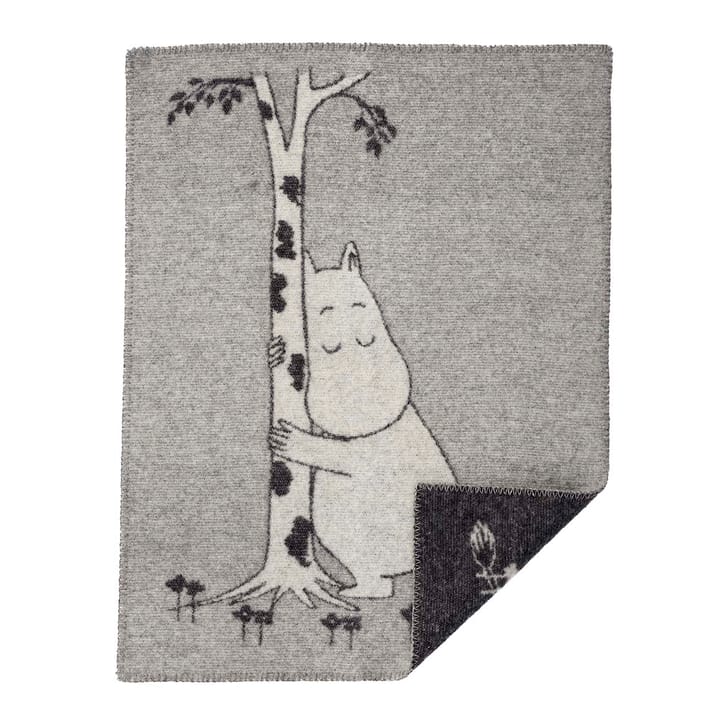 Moomin Tree Hug παιδική κουβέρτα - γκρι - Klippan Yllefabrik