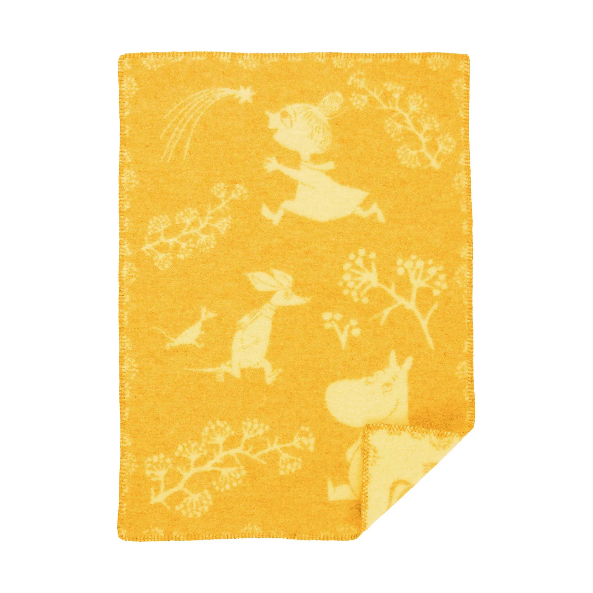 Moomin winterland παιδική κουβέρτα 65x90 εκ., Winter sun Klippan Yllefabrik