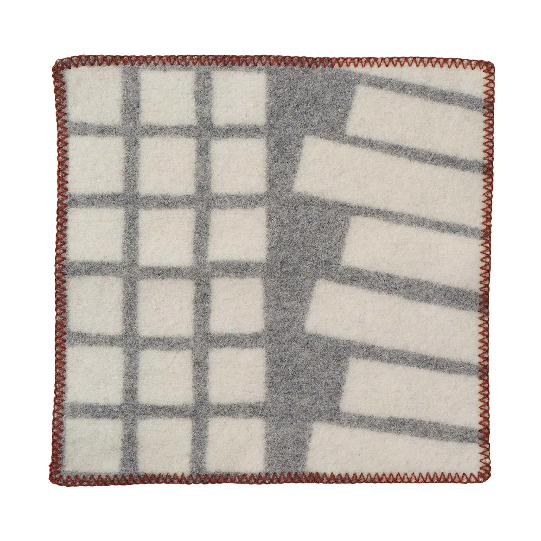 Sankt Petri υπόθεμα καθίσματος 43x43 εκ., Light Grey Klippan Yllefabrik