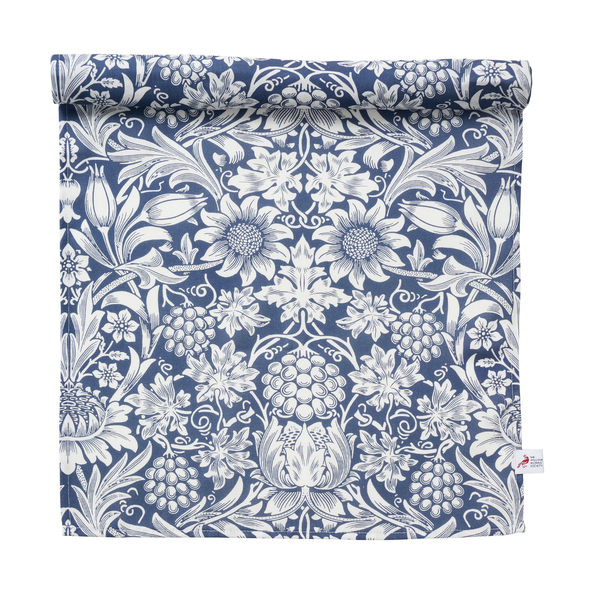 SunFlower μακρόστενο τραπεζομάντιλο 45x150 εκ, Dark denim Klippan Yllefabrik