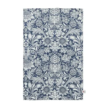 SunFlower πετσέτα κουζίνας 46x70 εκ - Dark denim - Klippan Yllefabrik