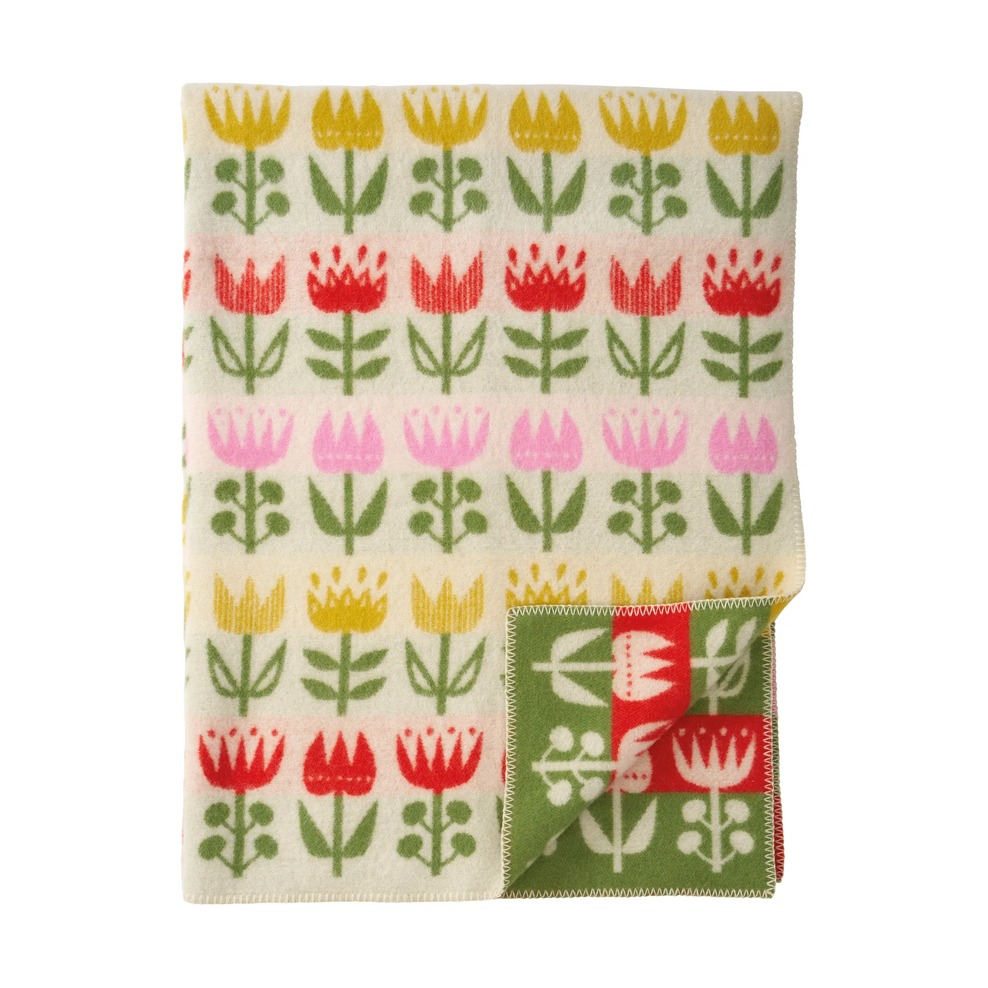 Κουβέρτα Tulip 130x180 cm, Multi Klippan Yllefabrik