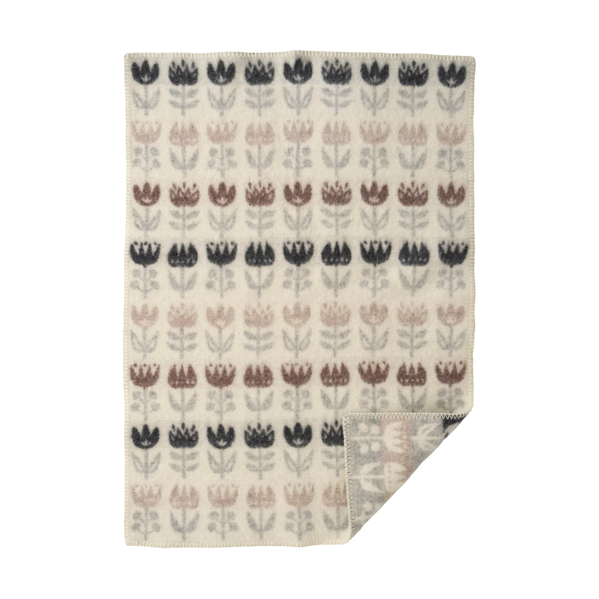 Παιδική κουβέρτα Tulip 65x90 cm, Grey Klippan Yllefabrik