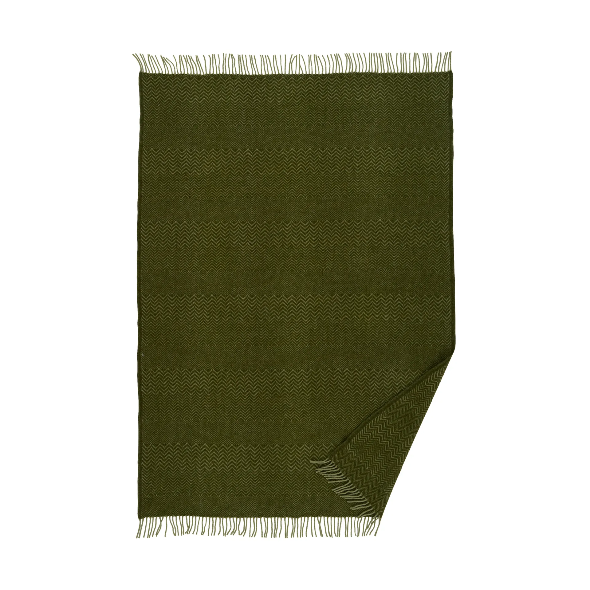 Zigzag πλεκτή κουβέρτα 130x200 εκ., Basil Klippan Yllefabrik