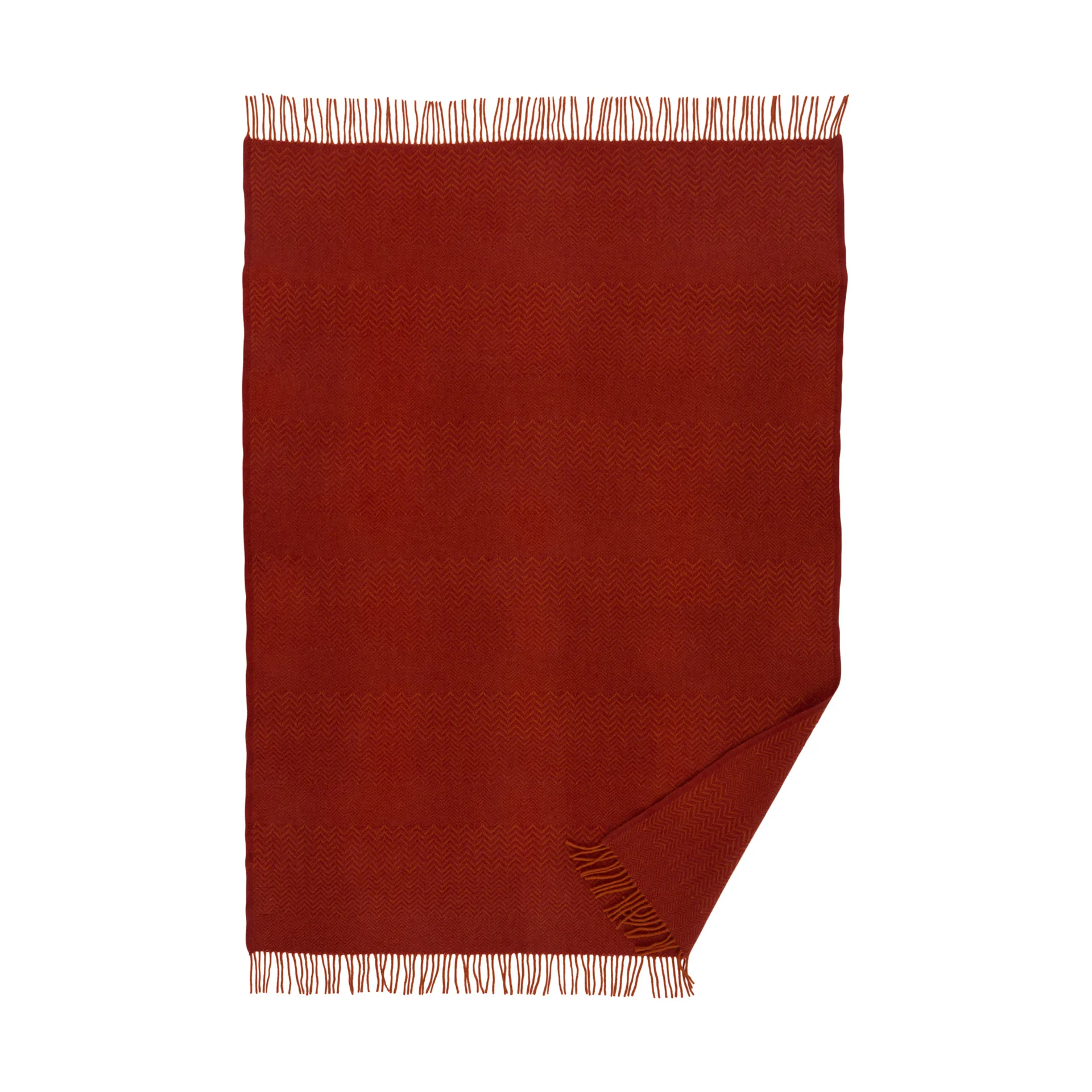 Zigzag πλεκτή κουβέρτα 130x200 εκ., Ruby Klippan Yllefabrik