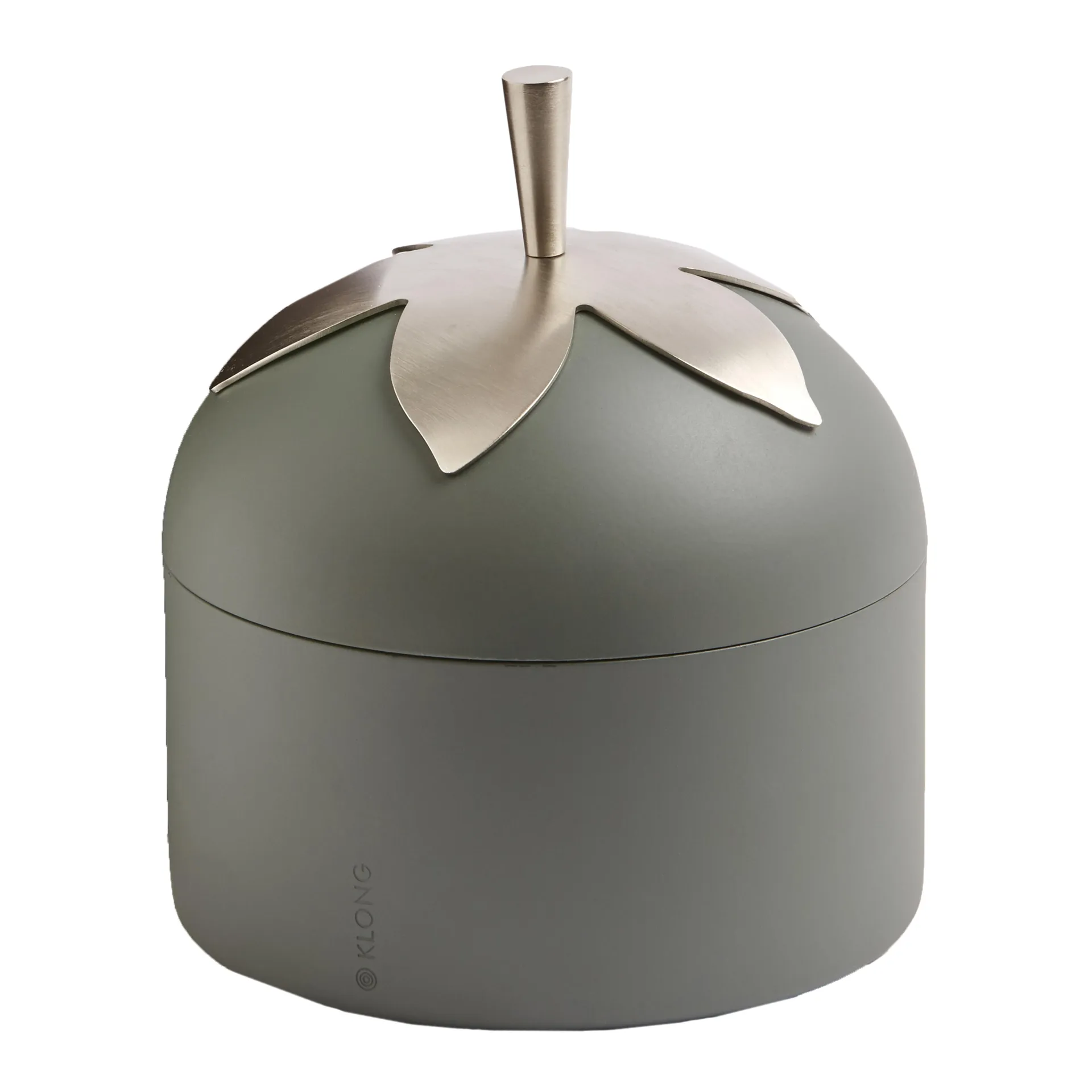 Blad βάζο μικρό, γκρι KLONG