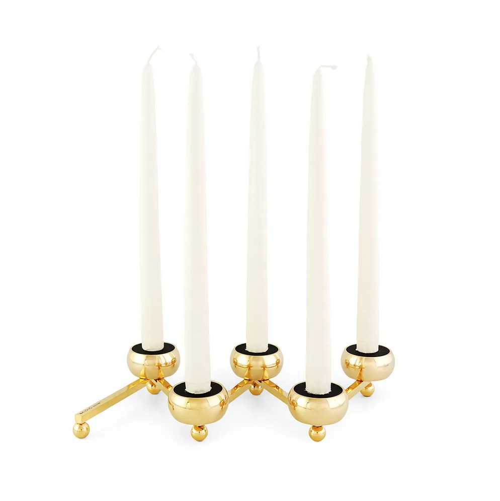 Constella βάσεις για κεριά Συσκευασία 5 τεμαχίων, μαύρο KLONG