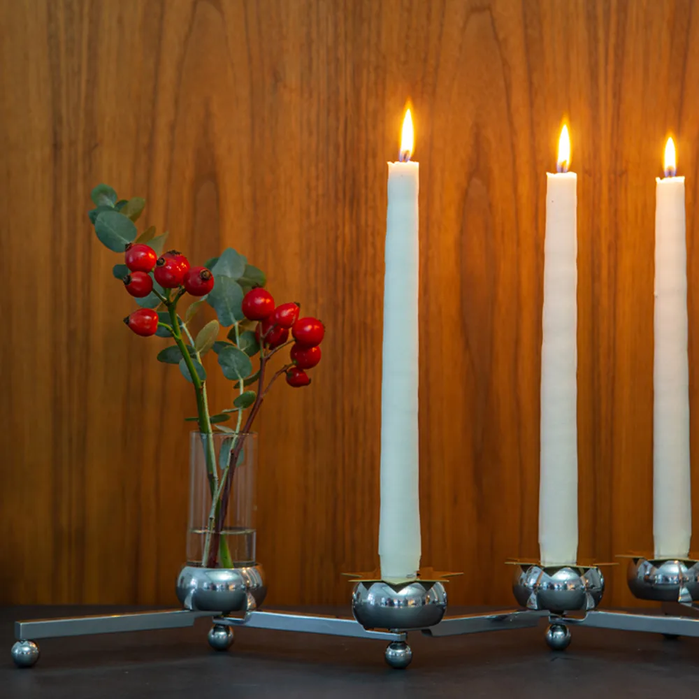 Constella βάσεις για κεριά Συσκευασία 5 τεμαχίων, μαύρο KLONG