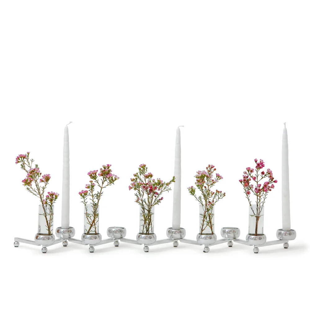 Constella βάσεις για κεριά Συσκευασία 5 τεμαχίων, μαύρο KLONG