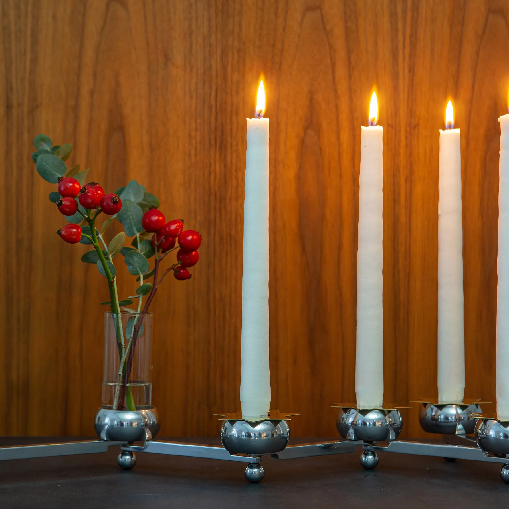 Constella κηροπήγιο μικρό, αλουμίνιο KLONG