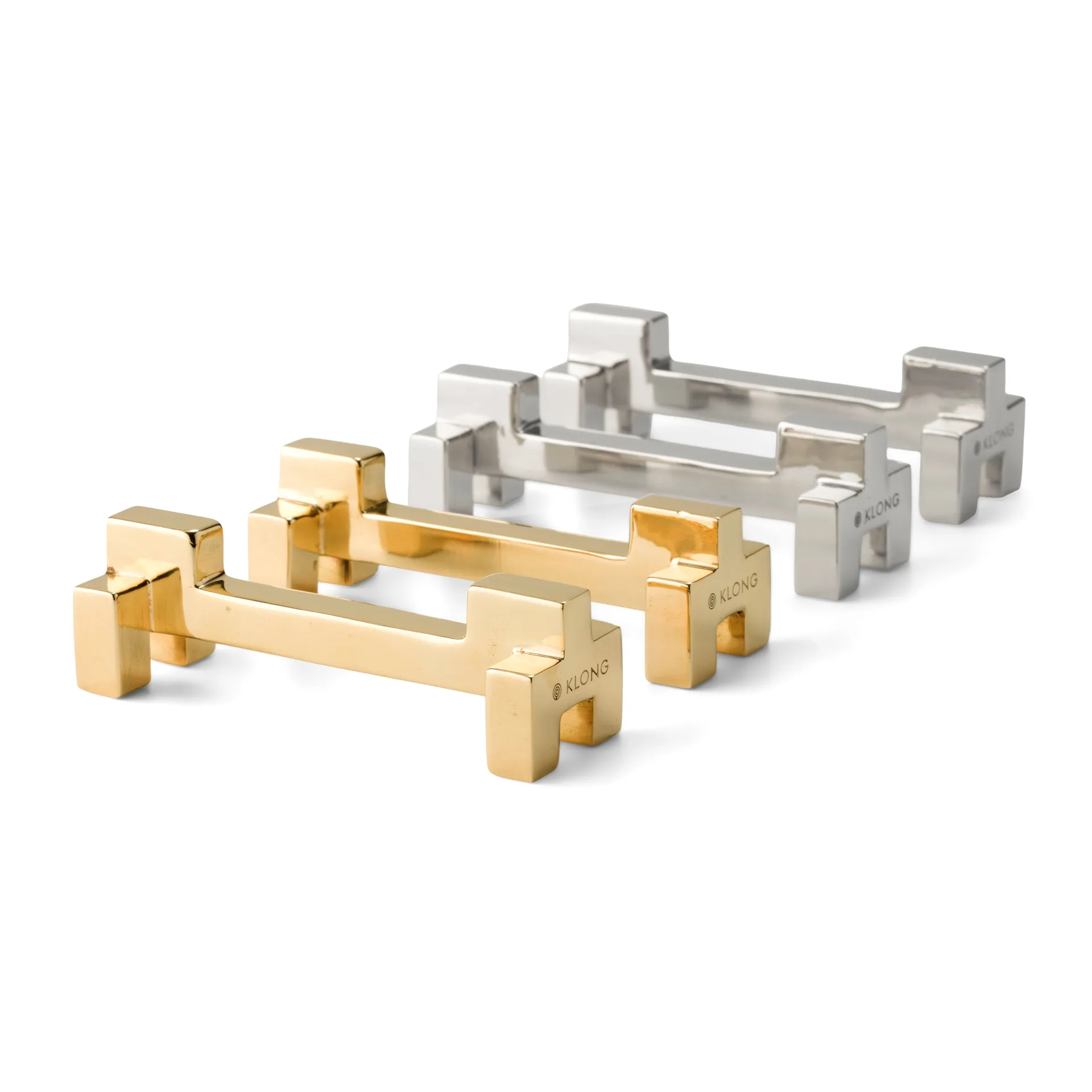 Signe θήκη για μαχαιροπίρουνα συσκευασία 2 τεμαχίων, Νίκελ KLONG