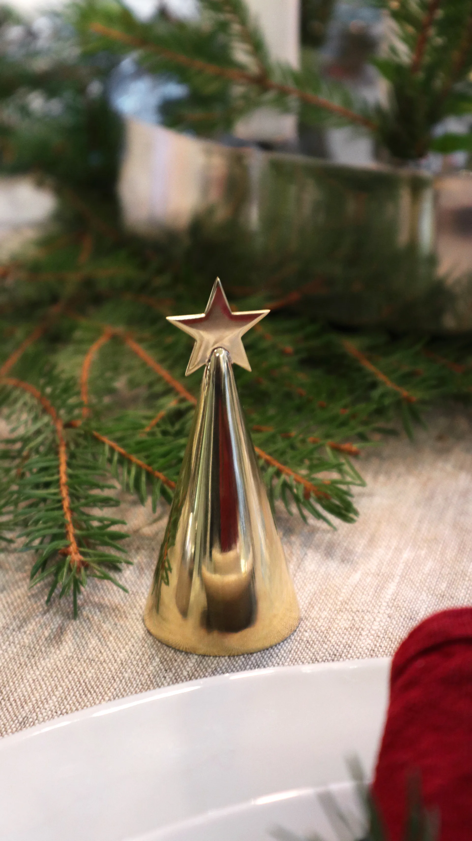 Κηροπήγιο Soprano, Λευκό-ορείχαλκος KLONG