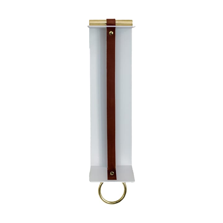 Ράφι τοίχου Strapp 10x33 cm, Λευκό KLONG
