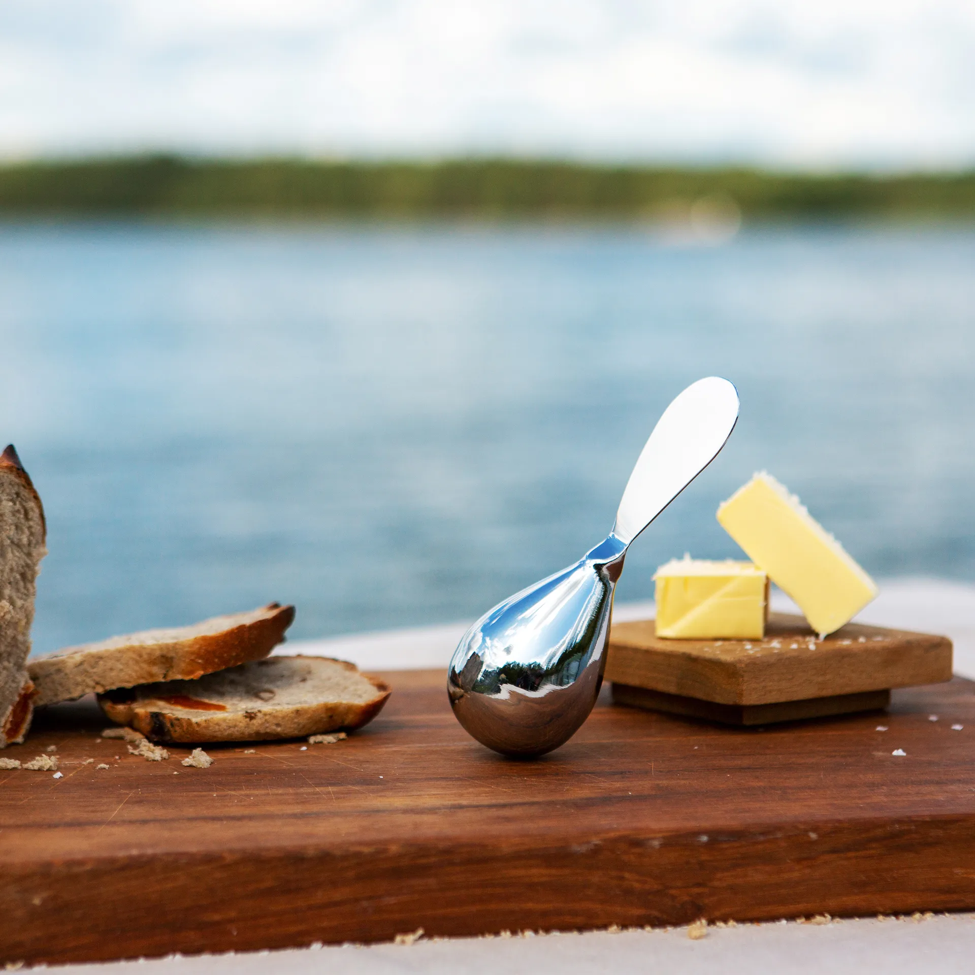 Tilt μαχαίρι για βούτυρο, Ανοξείδωτο ατσάλι KLONG