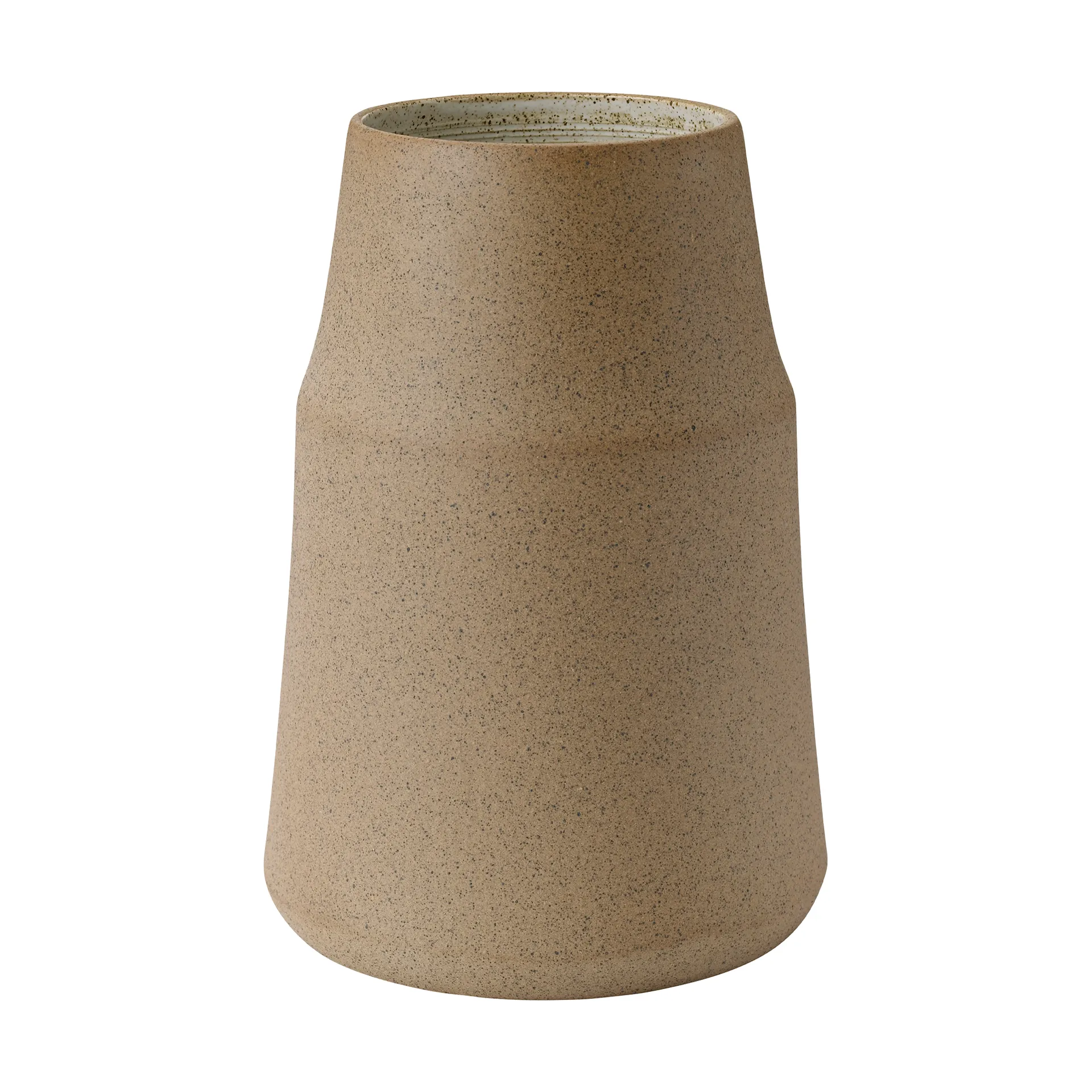 Βάζο Clay 18 cm, Warm sand Knabstrup Keramik