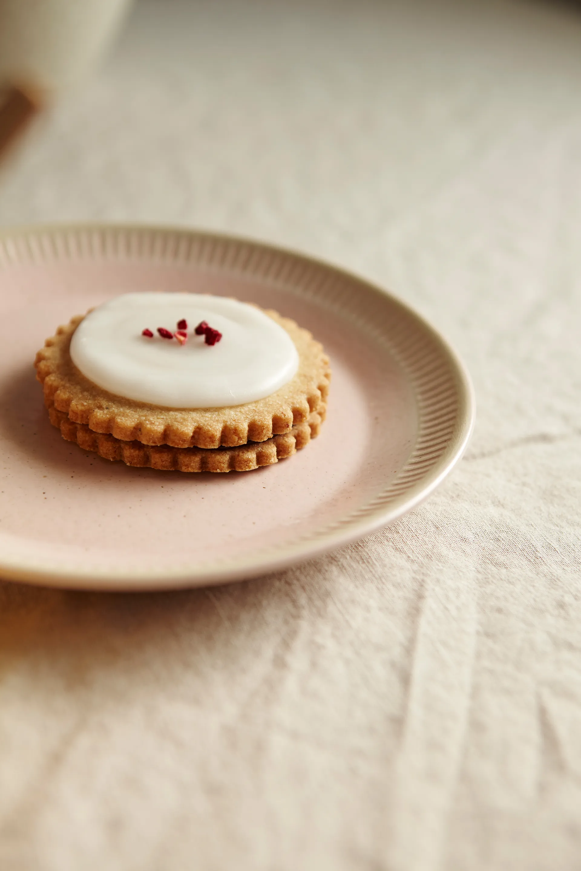 Colorit πιάτο Ø19 cm, Ροζ Knabstrup Keramik