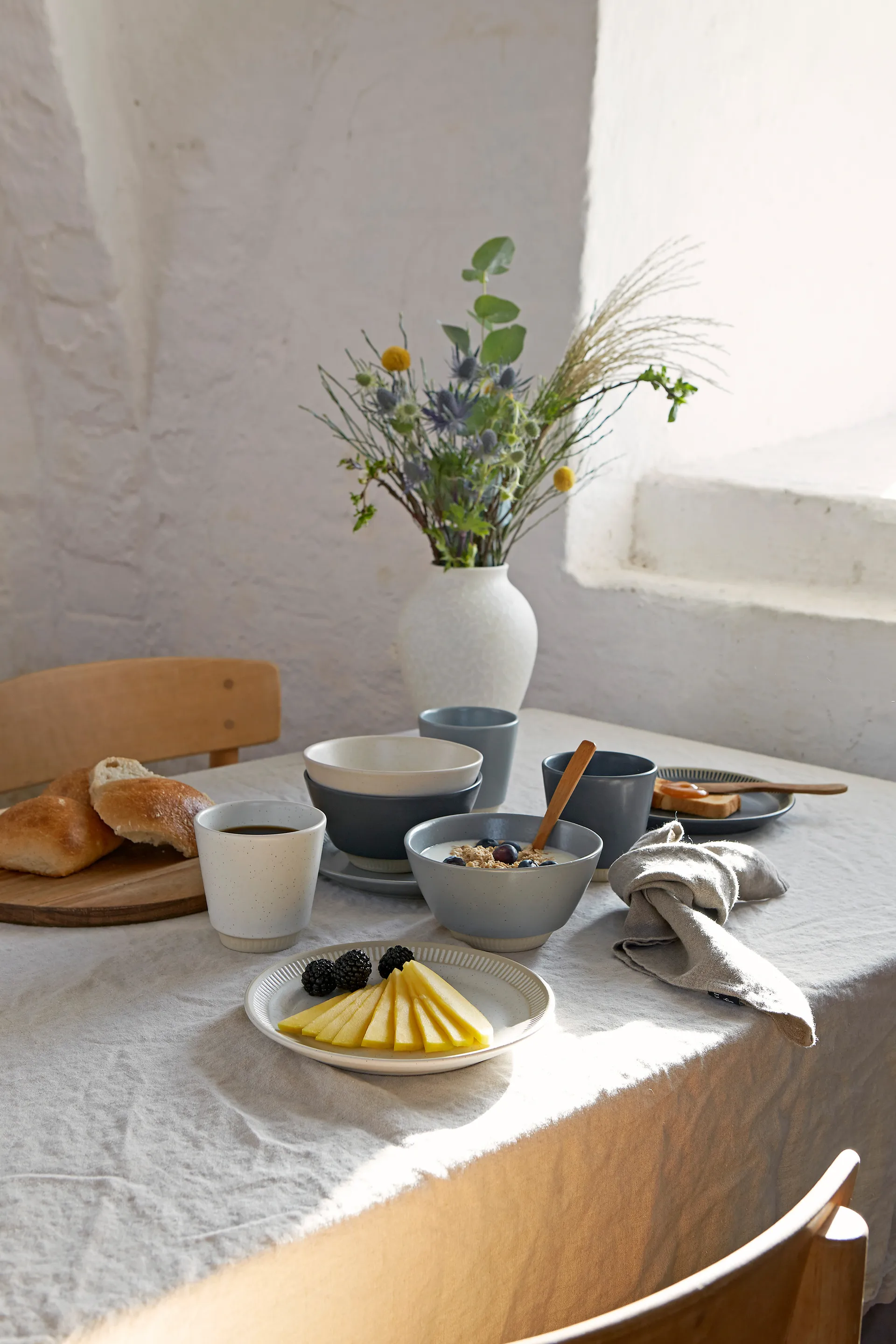 Colorit πιάτο Ø19 cm, Άμμος Knabstrup Keramik