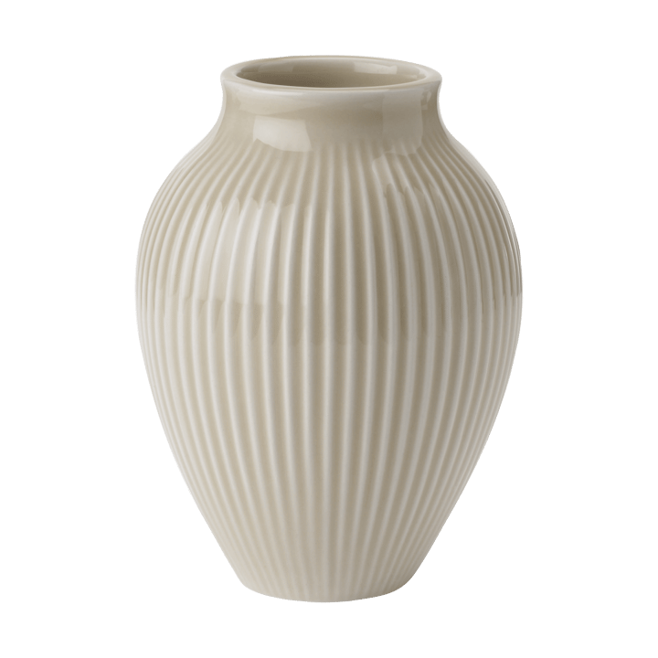 Knabstrup βάζο 12,5 cm - Ripple sand - Knabstrup Keramik
