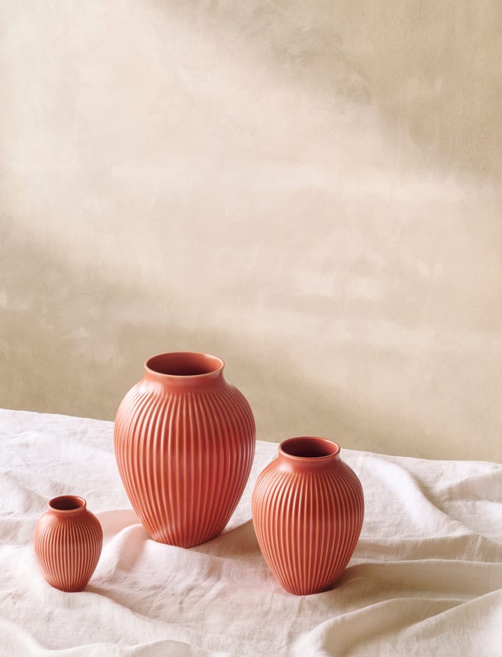 Knabstrup βάζο 12,5 εκ., Coral Knabstrup Keramik
