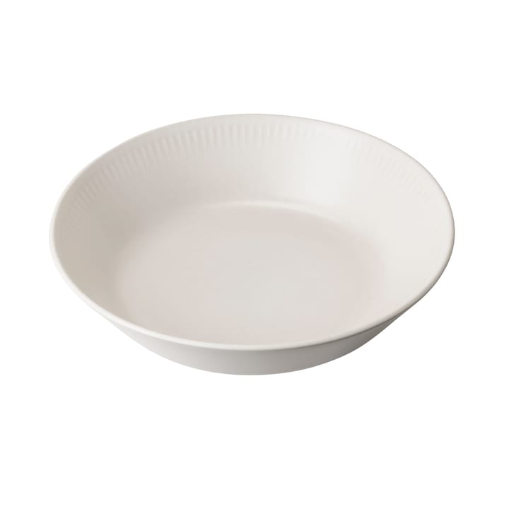 Knabstrup βαθύ πιάτο λευκό - 18 cm - Knabstrup Keramik