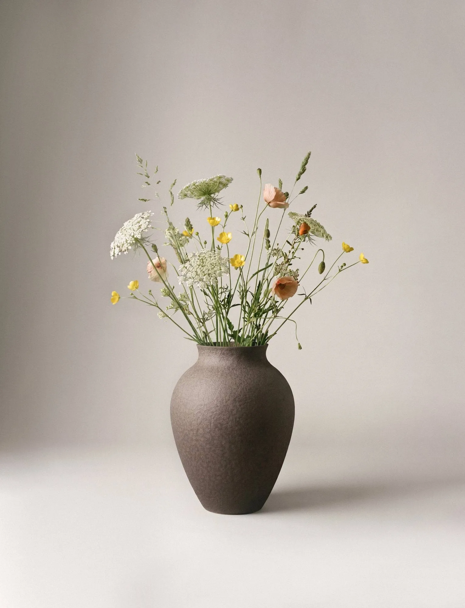Knabstrup βάζο 20 cm, Bark Knabstrup Keramik