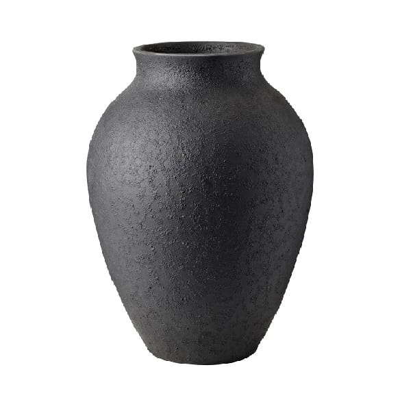 Knabstrup βάζο 20 cm - Μαύρο - Knabstrup Keramik