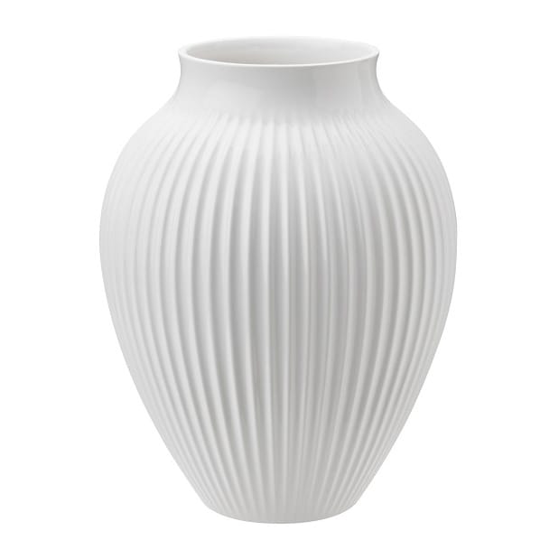Knabstrup βάζο 20 cm - λευκό - Knabstrup Keramik