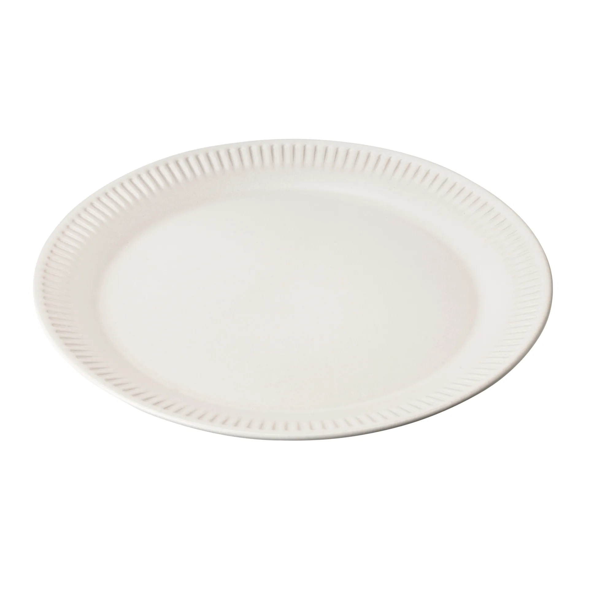 Knabstrup πιάτο δείπνου λευκό, 22 cm Knabstrup Keramik