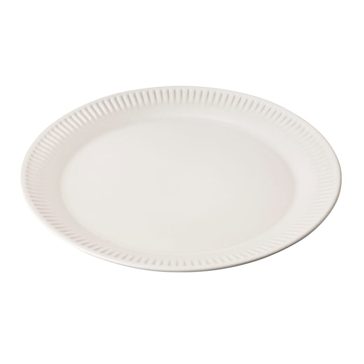 Knabstrup πιάτο δείπνου λευκό - 22 cm - Knabstrup Keramik