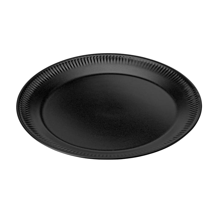 Knabstrup πιάτο δείπνου μαύρο - 22 cm - Knabstrup Keramik