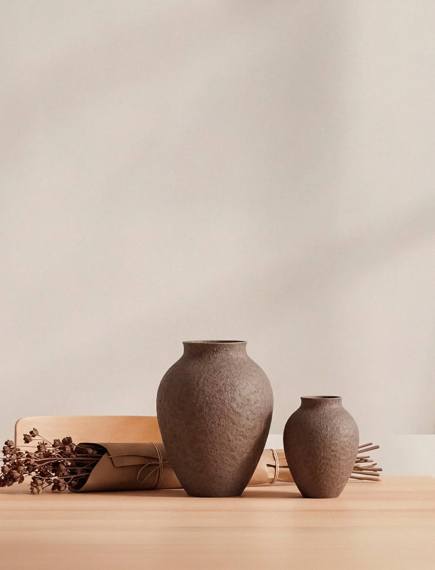 Knabstrup βάζο 27 cm, Bark Knabstrup Keramik