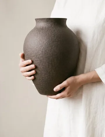 Knabstrup βάζο 27 cm - Bark - Knabstrup Keramik