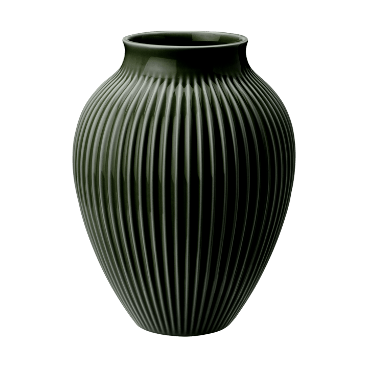 Knabstrup βάζο 27 cm - Dark green - Knabstrup Keramik