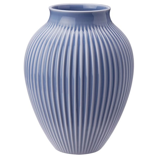Knabstrup βάζο 27 cm - μπλε λεβάντας - Knabstrup Keramik