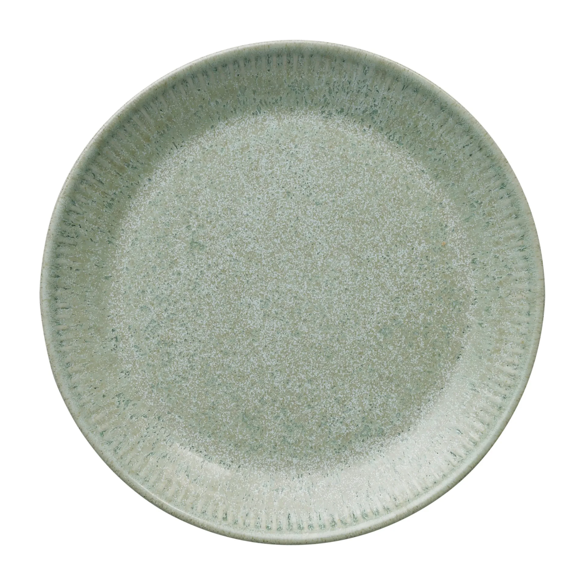 Knabstrup πιάτο olive green, 19 cm Knabstrup Keramik