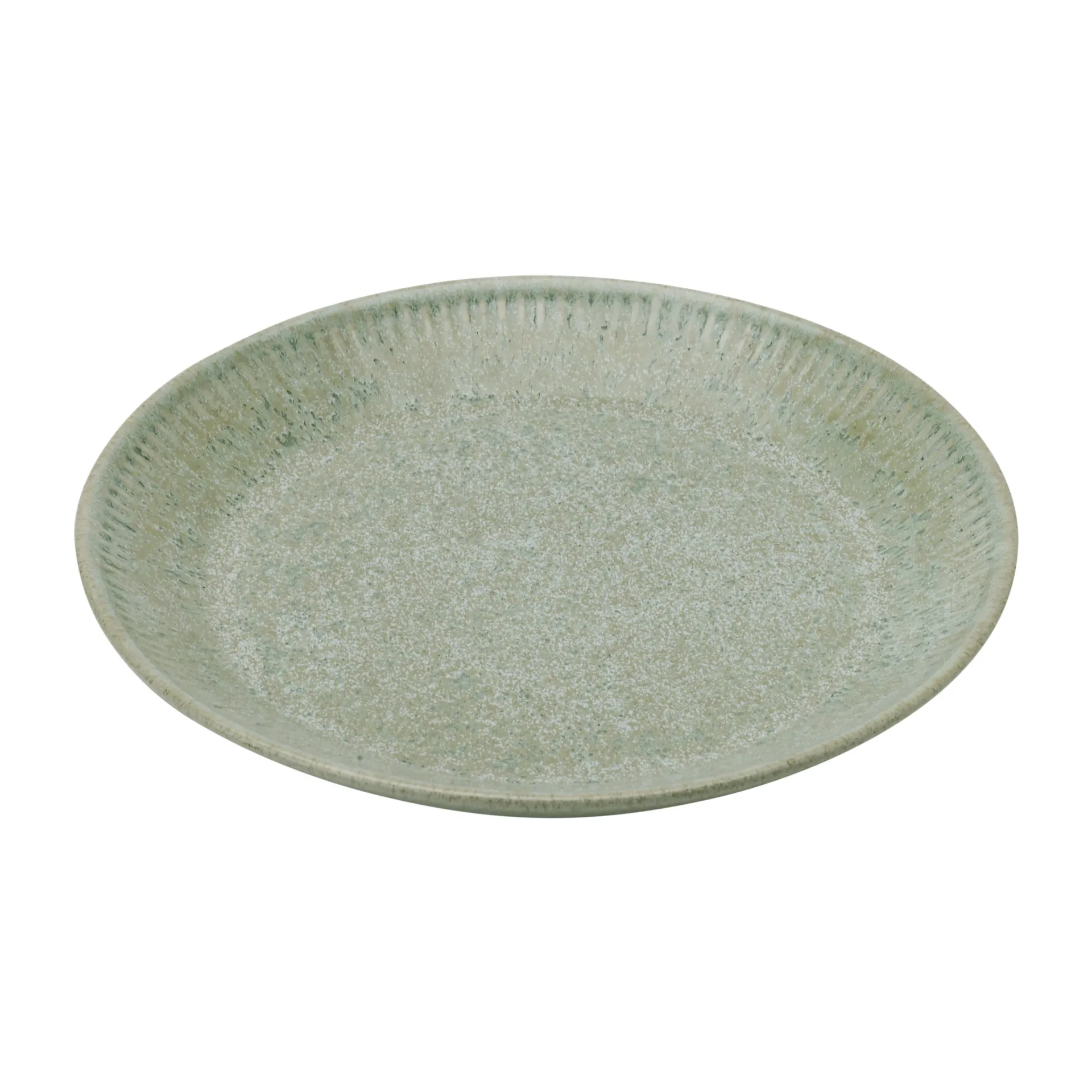 Knabstrup πιάτο olive green, 19 cm Knabstrup Keramik