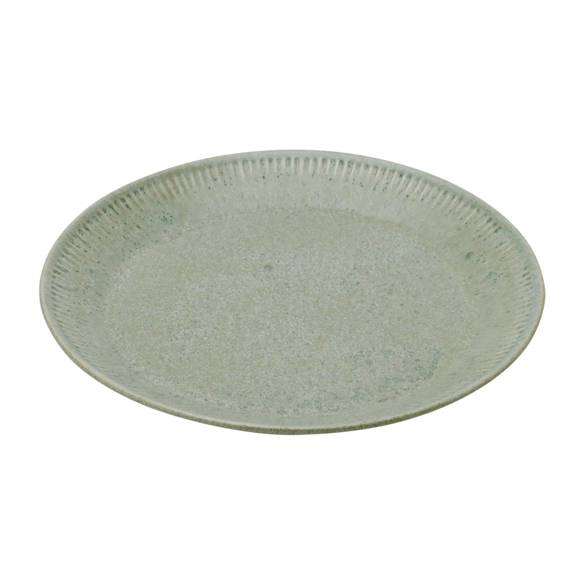 Knabstrup πιάτο olive green, 22 cm Knabstrup Keramik