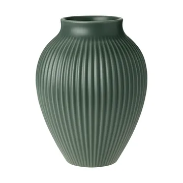 Knabstrup βάζο ripple matt celadon green - 20 εκ. - Knabstrup Keramik